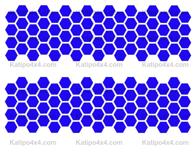 Honeycomb Side Sticker Rear Fender Sticker Car Sticker Suitable for any vehicle vinyl car wrap side graphic sticker decal