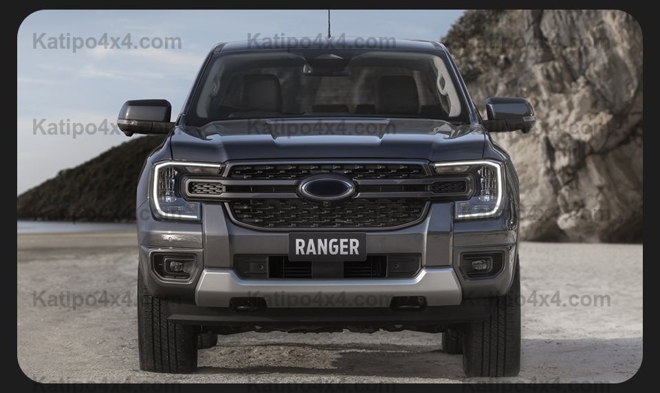 Headlight For Ford Ranger Raptor 2022 2023 Head Lights Style Replacement DRL Daytime lights retrofit Projector Facelift