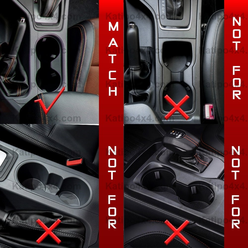 1pcs Cup Carbon Cover for Ford Ranger ( 2015 -2022 )