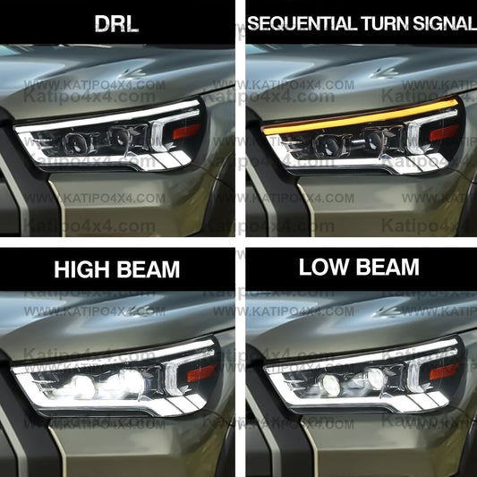 TOYOTA HILUX N80 LED HEADLIGHTS  2020-2022