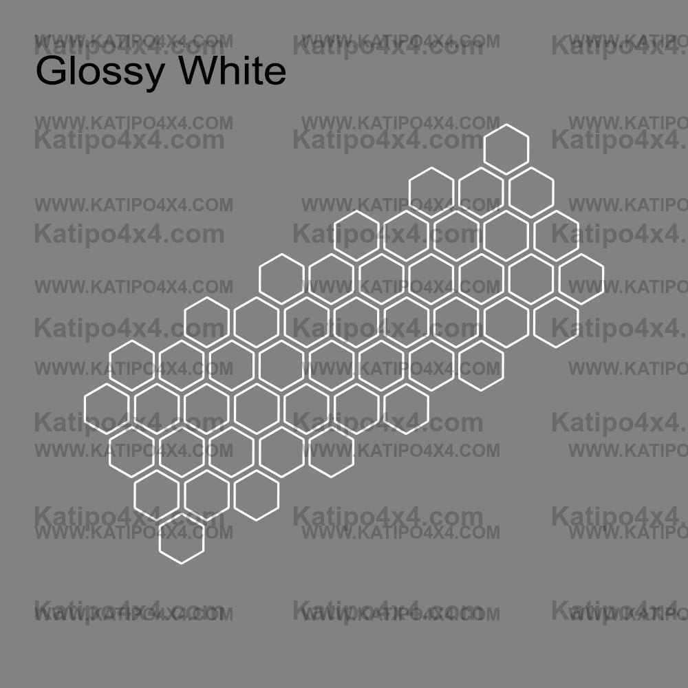 Car Graphics Honeycomb Open Style Sticker Auto Decor Tuning Car Side Sticker