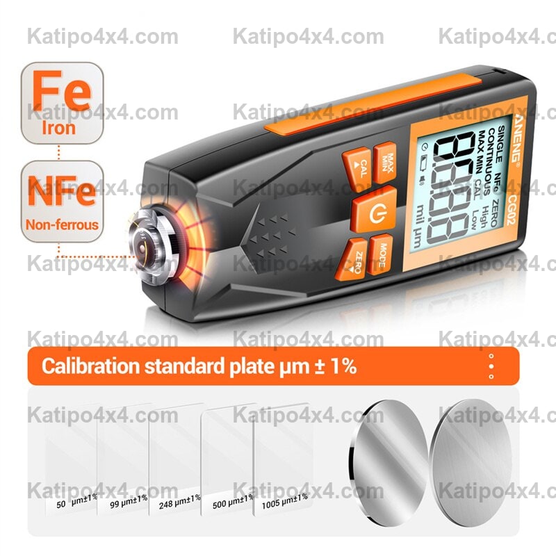 Paint Thickness Gauge Car Finish Coating Thickness Meter ( FREE WORLDWIDE SHIPPING )