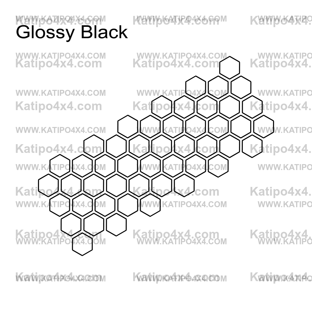 Car Graphics Honeycomb Open Style Sticker Auto Decor Tuning Car Side Sticker