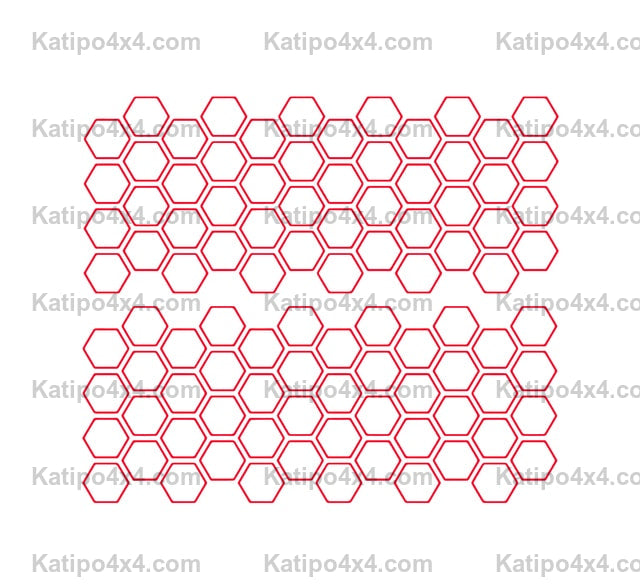 Honeycomb Side Sticker Rear Fender Sticker Car Sticker Suitable for any vehicle vinyl car wrap side graphic sticker decal