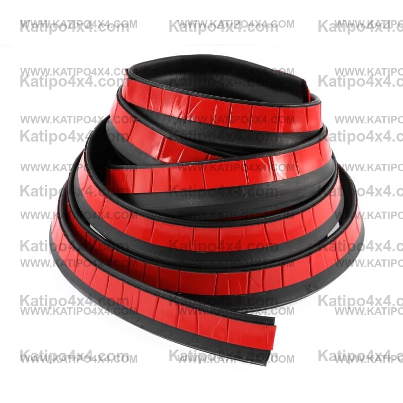 3m or 5m PVC Universal Weather Stripping Pickup Truck Bed Rubber Tailgate Seal Kit