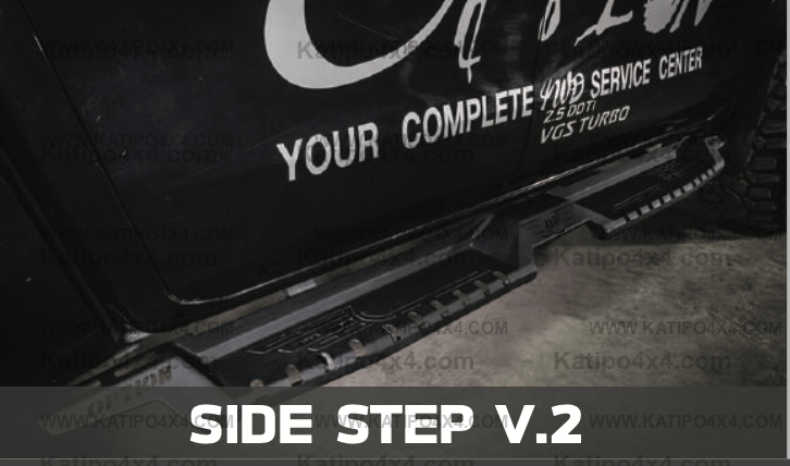 OPTION4WD - NISSAN NP300 V.2 SIDE STEPS ( 2015-2023 )
