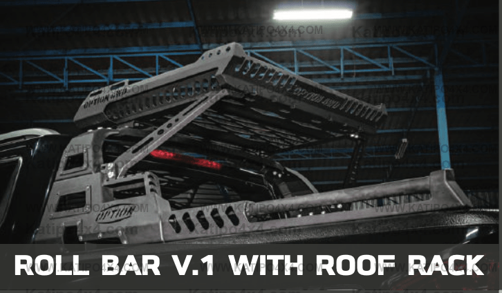 NISSAN NAVARA NP300 & MERCEDES SPORTS BAR V.1 & RACK ( 2015-2023 )