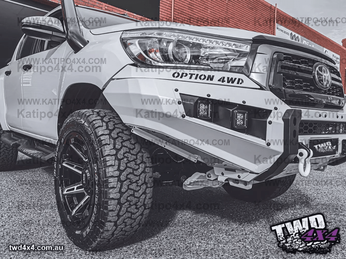 OPTION4WD - TOYOTA HILUX N80 V.1 FRONT BAR 2015-2025+