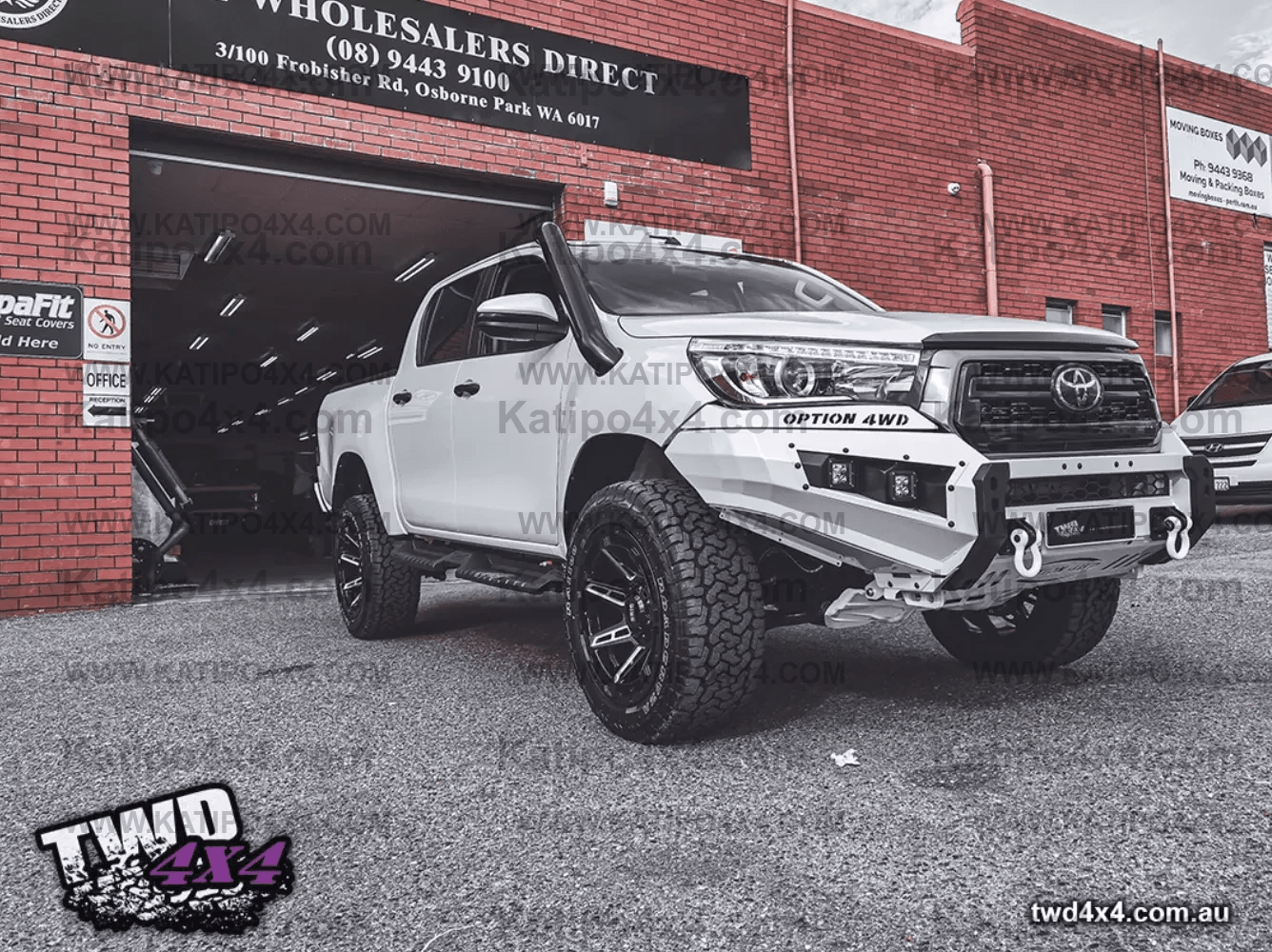OPTION4WD - TOYOTA HILUX N80 V.1 FRONT BAR 2015-2025+
