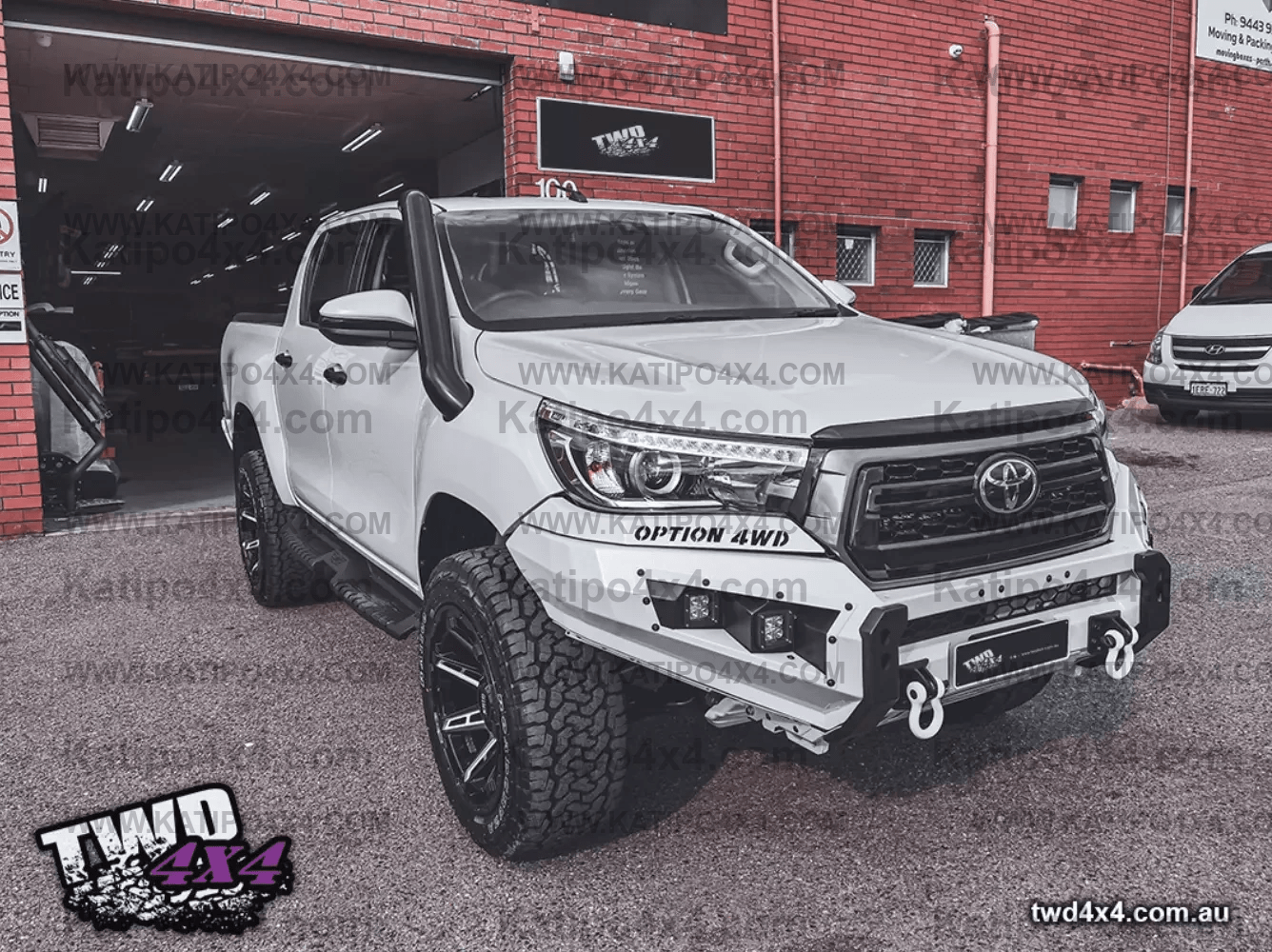 OPTION4WD - TOYOTA HILUX N80 V.1 FRONT BAR 2015-2025+