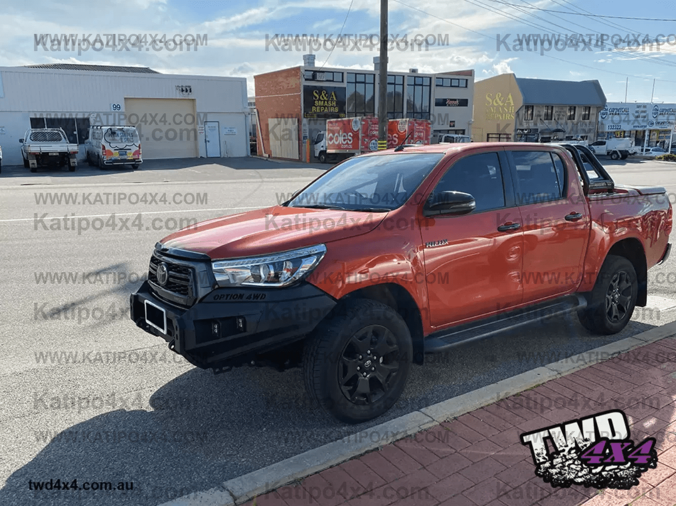 OPTION4WD - TOYOTA HILUX N80 V.1 FRONT BAR 2015-2025+