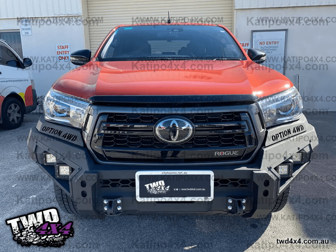 OPTION4WD - TOYOTA HILUX N80 V.1 FRONT BAR 2015-2025+