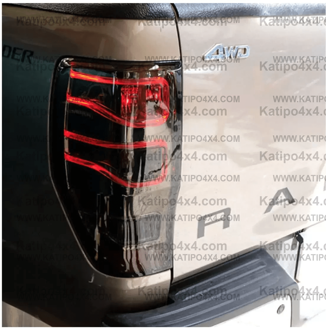 FORD RANGER & RAPTOR / LED REAR TAIL LIGHTS, TYPE - ALIEN ( FREE WORLDWIDE SHIPPING )