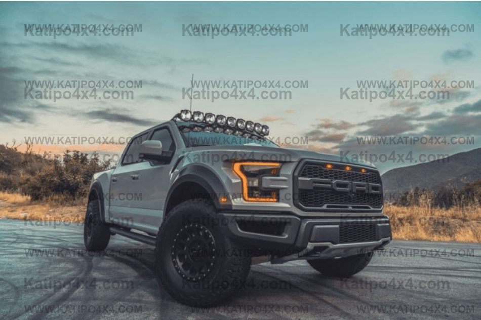 Bracket Set - 57" Pro6 Gravity® LED - Overhead Mount - Pair - for 15-20 Ford F150 / Raptor