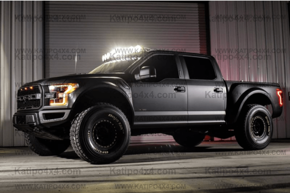 Bracket Set - 57" Pro6 Gravity® LED - Overhead Mount - Pair - for 15-20 Ford F150 / Raptor