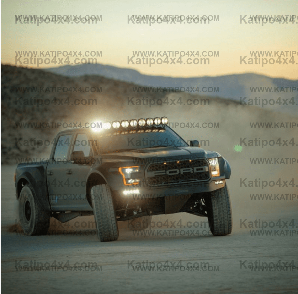 Bracket Set - 57" Pro6 Gravity® LED - Overhead Mount - Pair - for 15-20 Ford F150 / Raptor