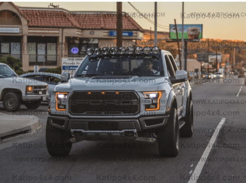 Bracket Set - 57" Pro6 Gravity® LED - Overhead Mount - Pair - for 15-20 Ford F150 / Raptor