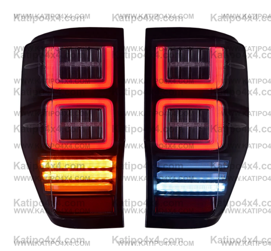 FORD RANGER & RAPTOR LED REAR TAIL LIGHTS, TYPE - TERMINATOR (2012-2022) ( FREE WORLDWIDE SHIPPING )