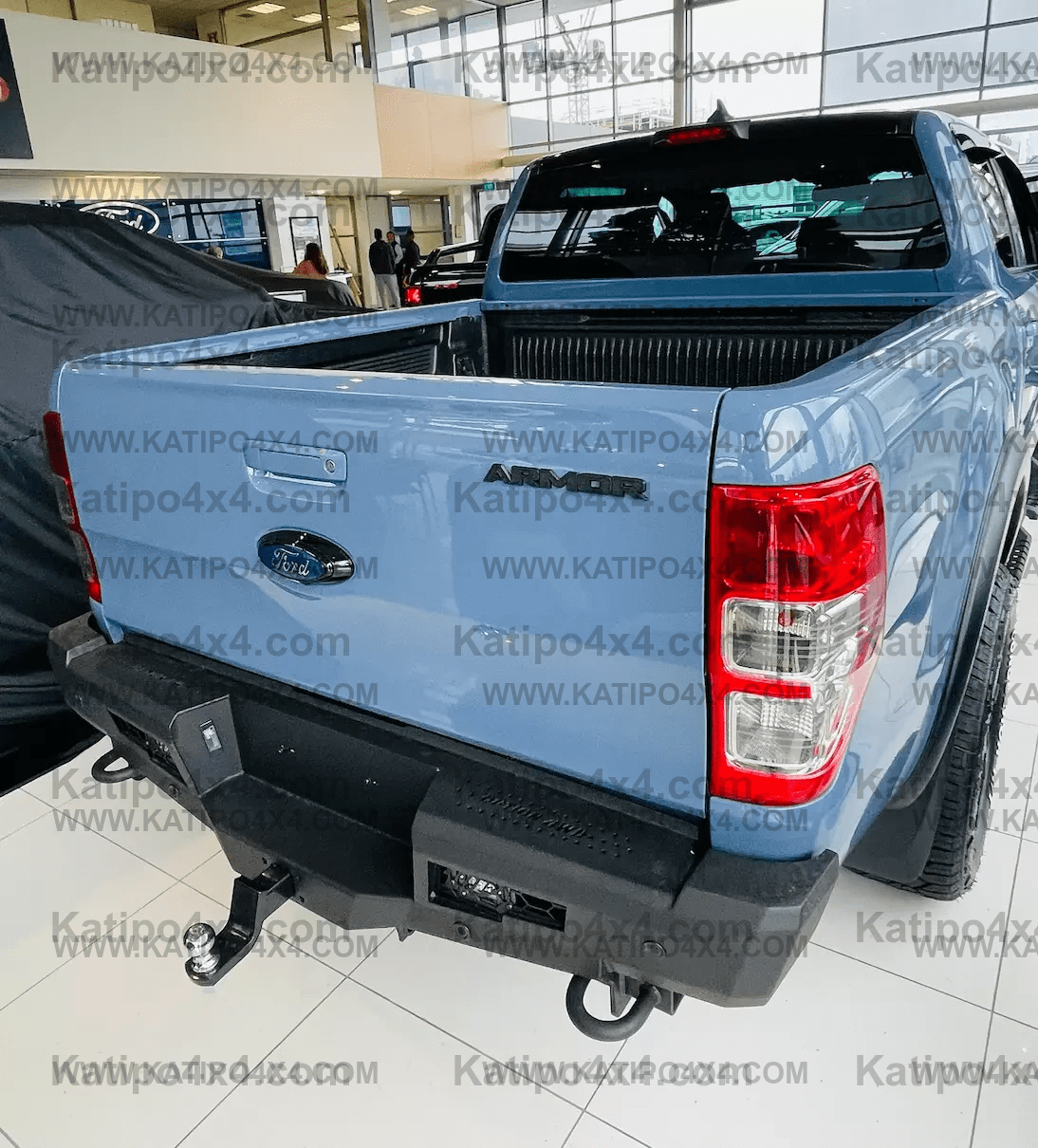 FORD RANGER - V.1  REAR BAR 3.5t Towing (2012-2022) N.Z ONLY