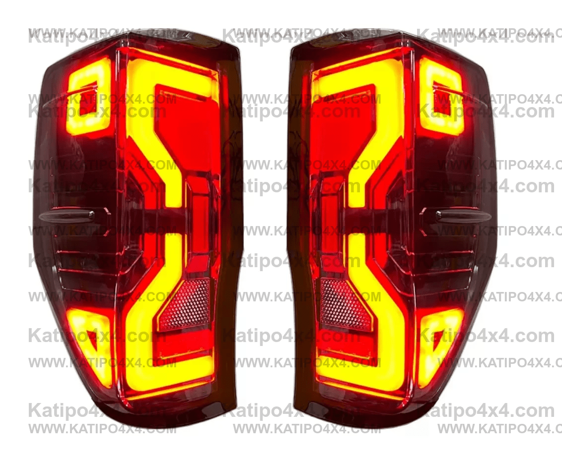 FORD RANGER / RAPTOR / LED REAR TAIL LIGHTS, TYPE - TRON (2012-2022) ( FREE WORLDWIDE SHIPPING )
