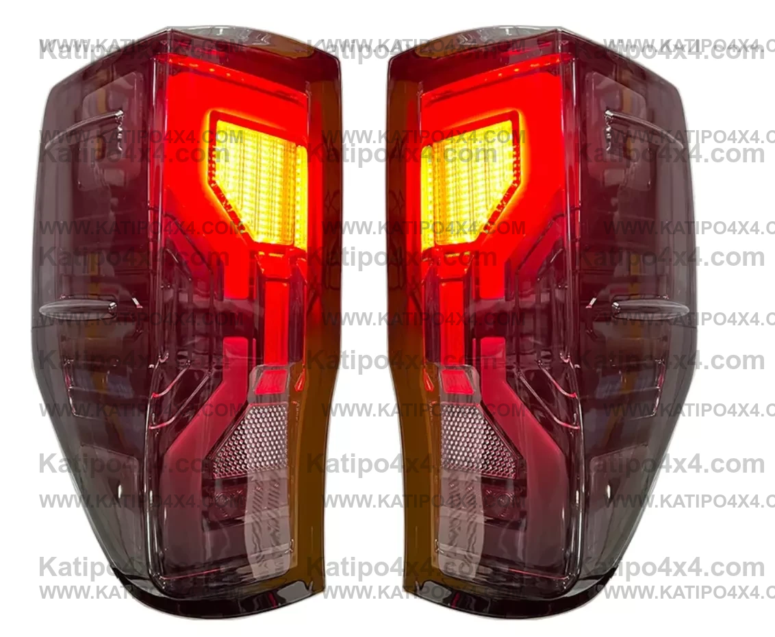 FORD RANGER / RAPTOR / LED REAR TAIL LIGHTS, TYPE - TRON (2012-2022) ( FREE WORLDWIDE SHIPPING )