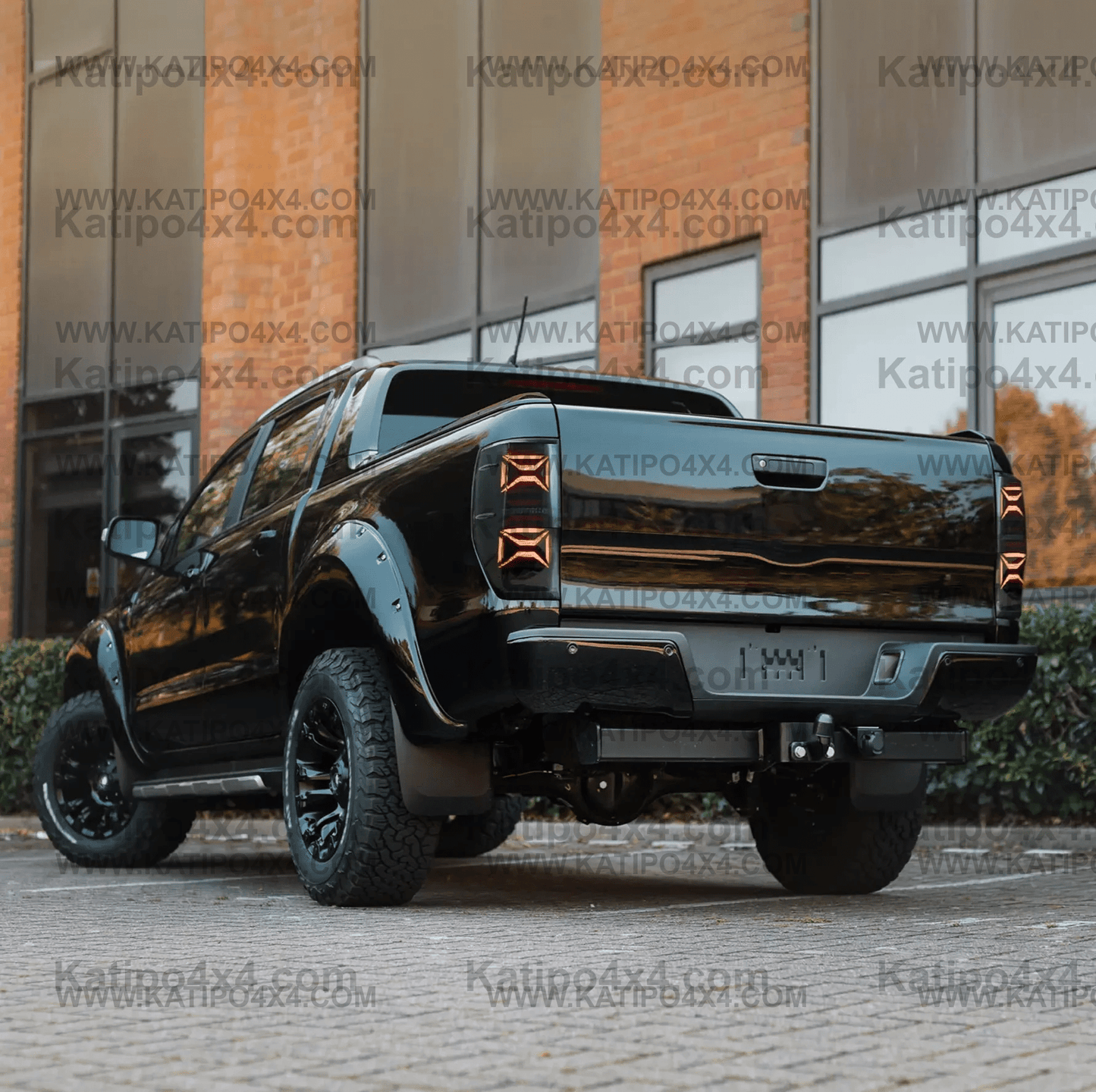 FORD RANGER & RAPTOR / LED REAR TAIL LIGHTS, TYPE - X-MEN (2012-2022) ( FREE WORLDWIDE SHIPPING )