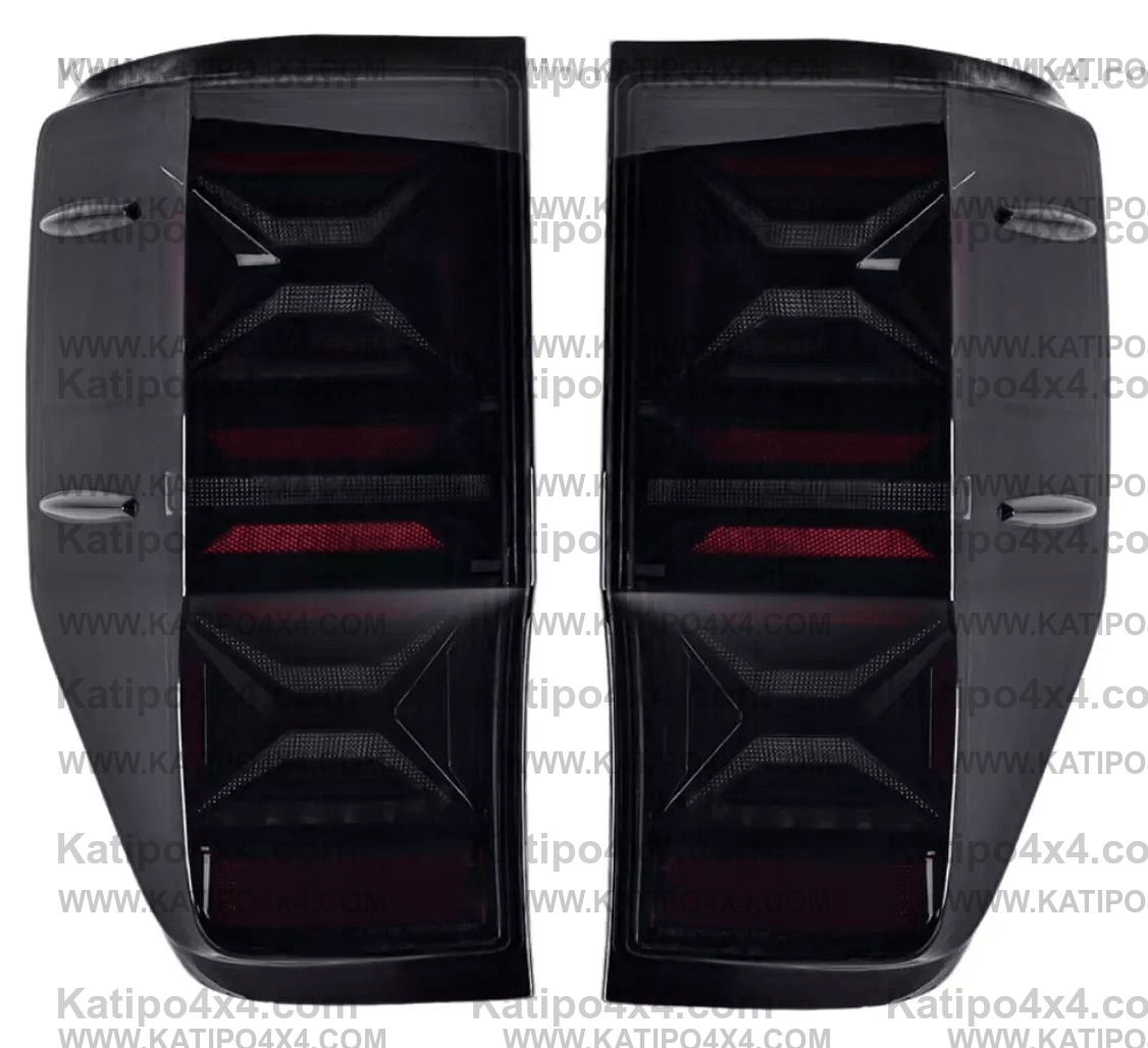 FORD RANGER & RAPTOR / LED REAR TAIL LIGHTS, TYPE - X-MEN (2012-2022) ( FREE WORLDWIDE SHIPPING )