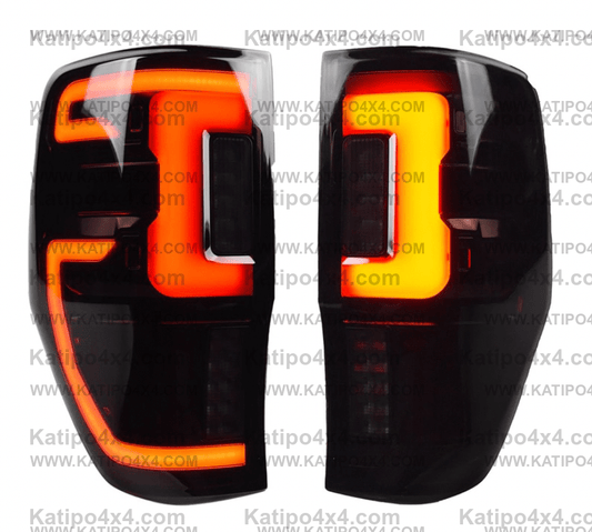 FORD RANGER & RAPTOR / LED REAR TAIL LIGHTS, TYPE - TOMAHAWK (2012-2022) ( FREE WORLDWIDE SHIPPING )