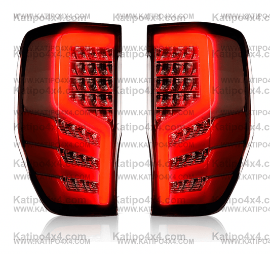 FORD RANGER & RAPTOR / LED REAR TAIL LIGHTS, TYPE - RAZOR (2012-2022) ( FREE WORLDWIDE SHIPPING )