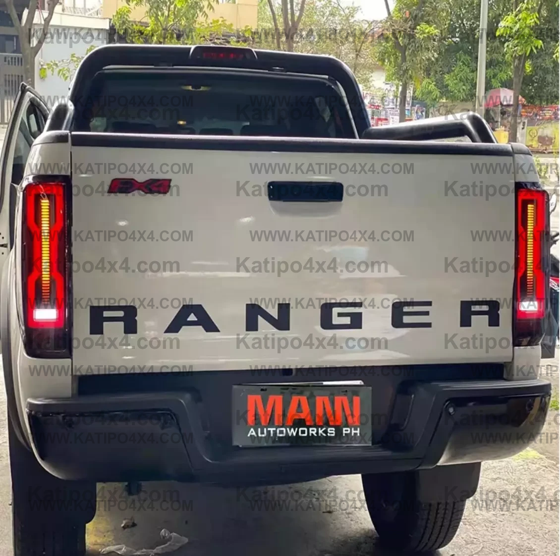 FORD RANGER & RAPTOR LED REAR TAIL LIGHTS, TYPE - INCEPTION (2012-2022) ( FREE WORLDWIDE SHIPPING )