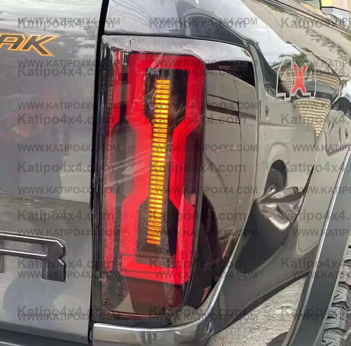 FORD RANGER & RAPTOR LED REAR TAIL LIGHTS, TYPE - INCEPTION (2012-2022) ( FREE WORLDWIDE SHIPPING )