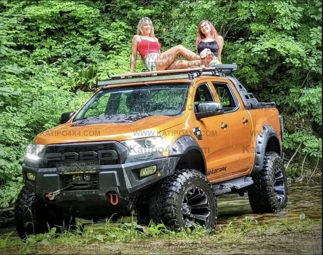 OPTION4WD - FORD RANGER & RAPTOR & BT-50 V.2 SIDE STEPS (2012-2023+)