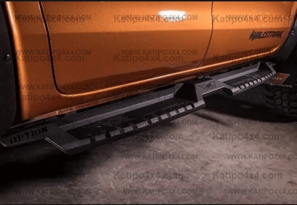 OPTION4WD - FORD RANGER & RAPTOR & BT-50 V.2 SIDE STEPS (2012-2023+)