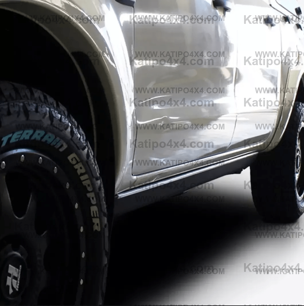 ELECTRIC POWER RETRACTABLE BOARD / FORD RANGER,  RAPTOR SIDE STEPS (2012-2025+) with LED Lights - Or NO LIGHTS