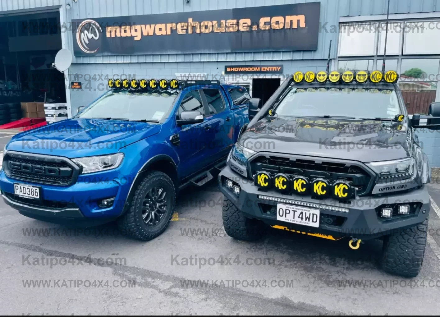 FORD RANGER, RAPTOR 2012-2025+ Katipō 4x4 Web-RACK ( RACK ONLY )