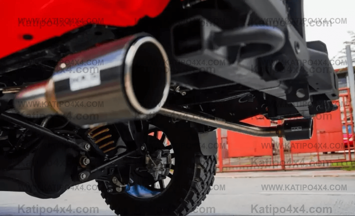 HKS DUAL EXIT RAPTOR, LEGAMAX MUFFLER EXHAUST (2018-2022)
