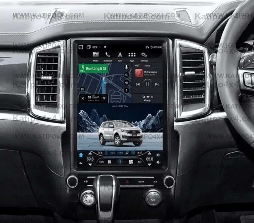 13in For Ford Everest, Ranger& Raptor Car Multimedia Player with Tesla Touch Screen ( 2015-2022) - ( FREE WORLD WIDE SHIPPING )