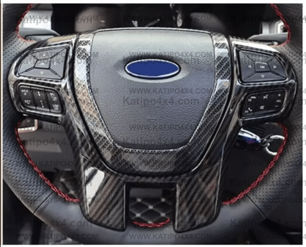 Carbon fiber interior kit decorative panel fit for Ford Ranger Everest (2015-2019) ( FREE WORLDWIDE SHIPPING )