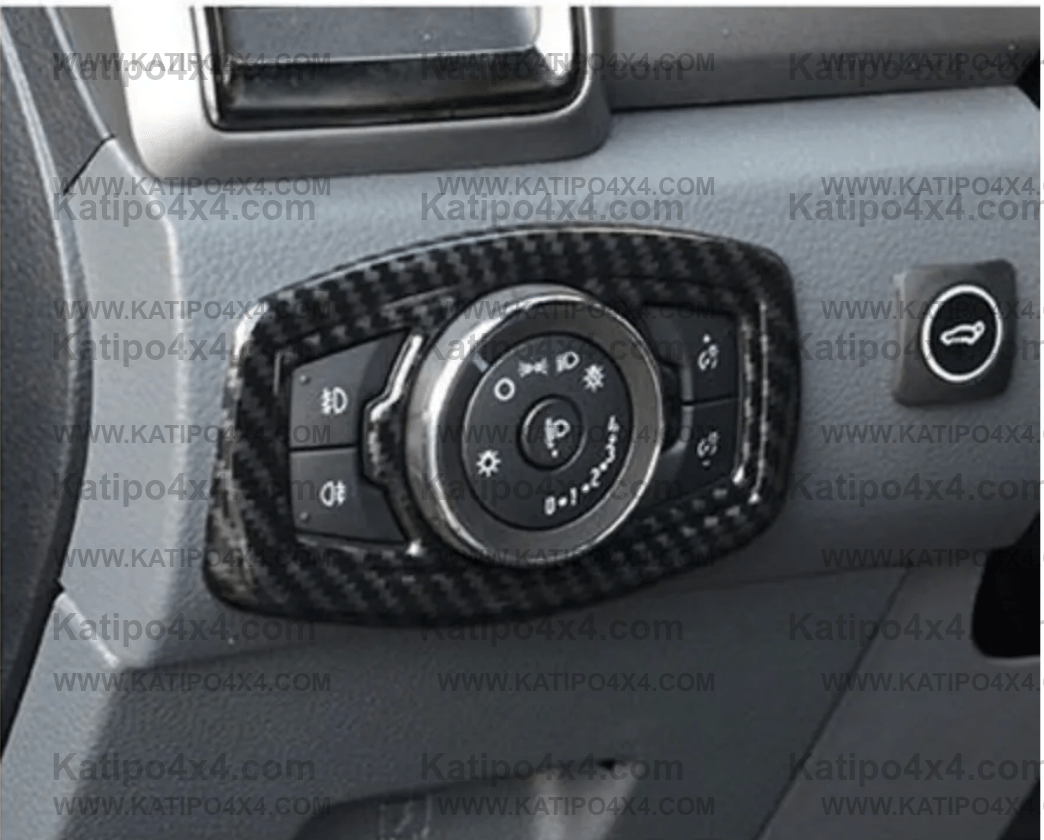 Carbon fiber interior kit decorative panel fit for Ford Ranger Everest (2015-2019) ( FREE WORLDWIDE SHIPPING )