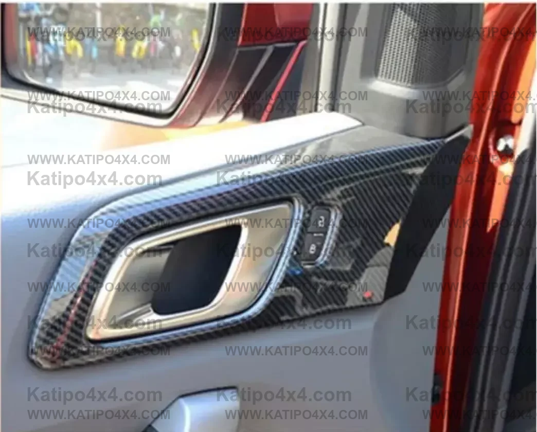 Carbon fiber interior kit decorative panel fit for Ford Ranger Everest (2015-2019) ( FREE WORLDWIDE SHIPPING )