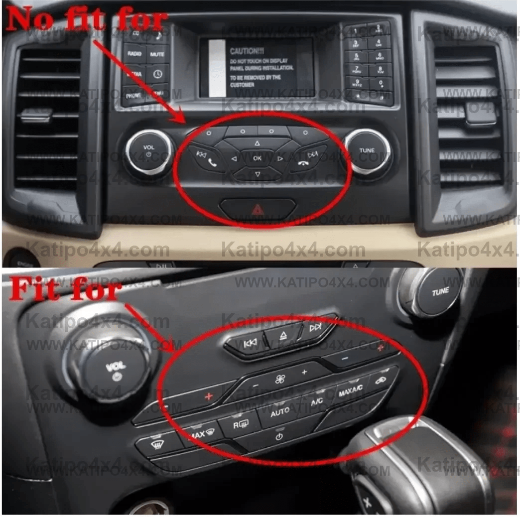 Carbon fiber interior kit decorative panel fit for Ford Ranger Everest (2015-2019) ( FREE WORLDWIDE SHIPPING )