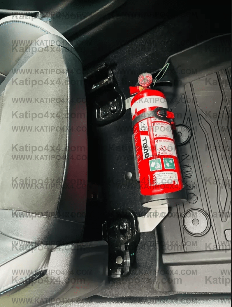 Ford Ranger, Everest & Raptor - Front seat Fire Extinguisher Bracket  (2012-2022)