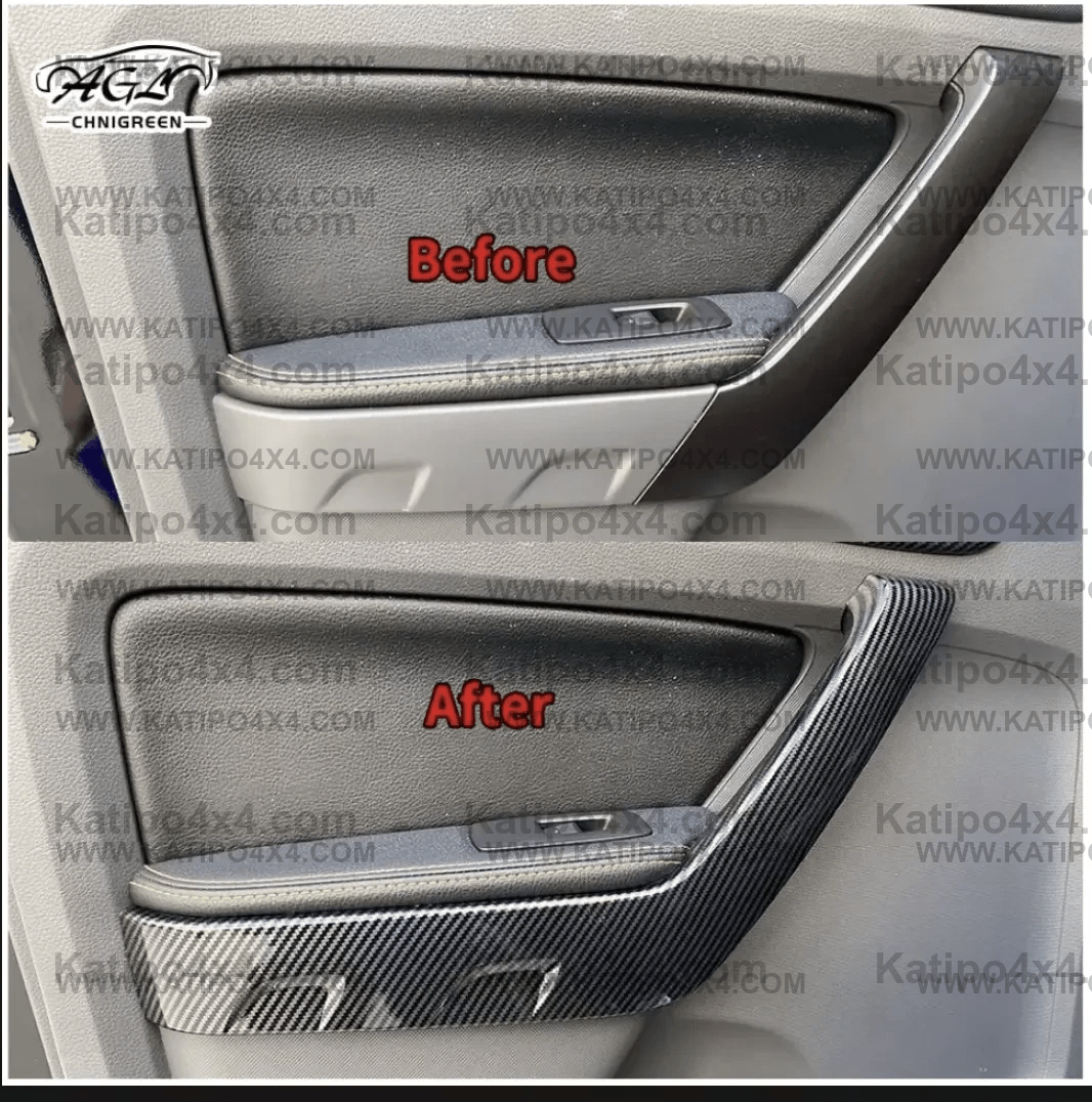 Carbon Fiber Door Trim kit Ford Ranger & Raptor 2015+ ( FREE WORLDWIDE SHIPPING )