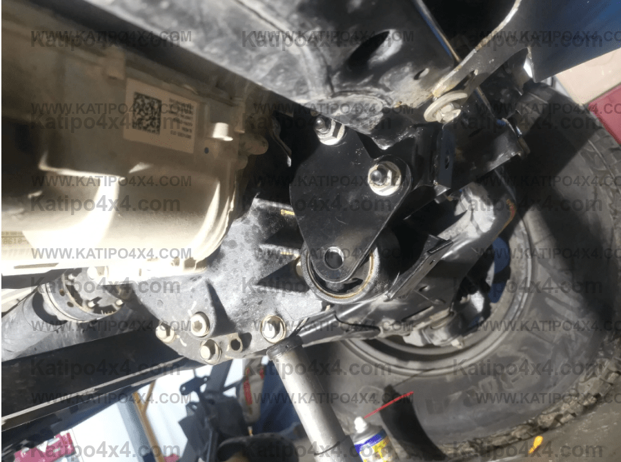 Bolt In Diff Drop Kit ( Basic )  Front Bolt In Diff Drop Kit 2" - 4" For Ranger PX MKII / BT-50 / Everest 2012-2018. ( FREE WORLD WIDE SHIPPING )