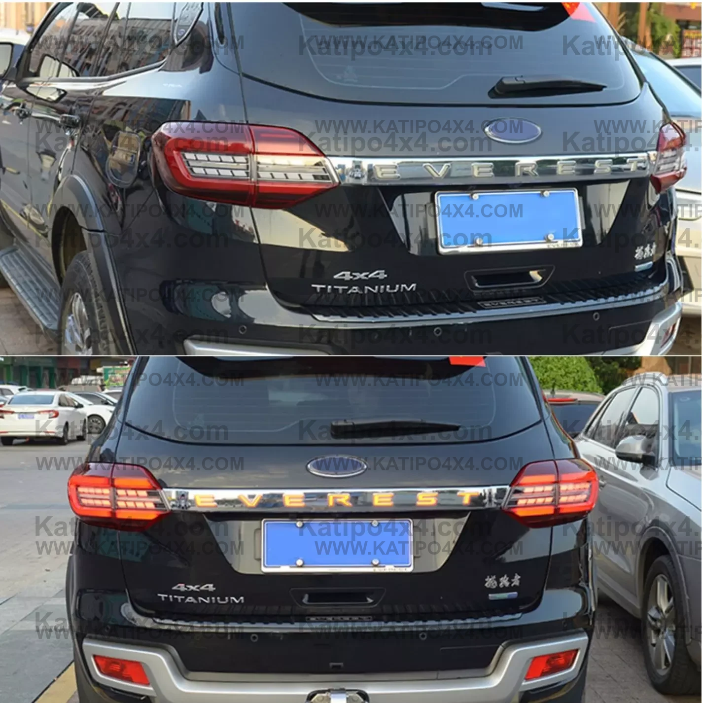 Ford Everest 2013 - 2020 Rear Running Light + Brake Lamp + Reverse + Dynamic Turn Signal FREE WORLDWIDE SHIPPING