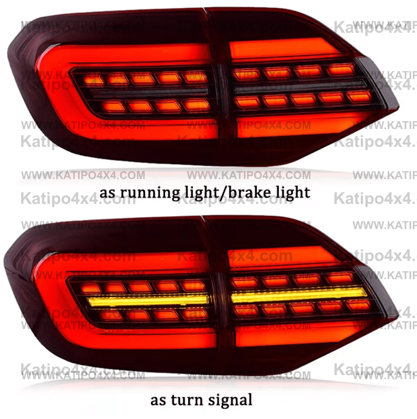 Ford Everest 2013 - 2020 Rear Running Light + Brake Lamp + Reverse + Dynamic Turn Signal FREE WORLDWIDE SHIPPING