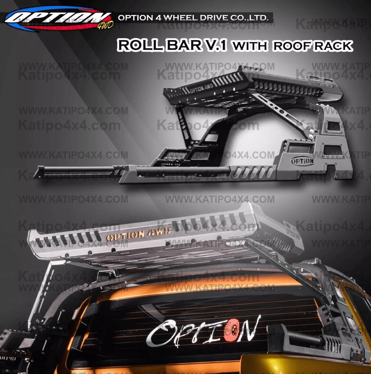 NISSAN NAVARA NP300 & MERCEDES SPORTS BAR V.1 & RACK ( 2015-2023 )