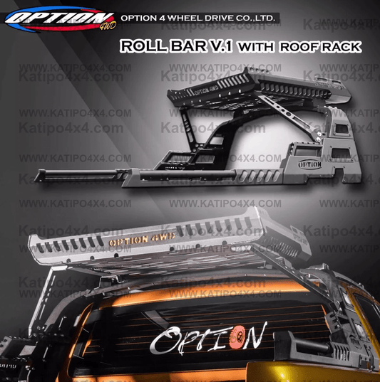 NISSAN NAVARA NP300 & MERCEDES SPORTS BAR V.1 & RACK ( 2015-2023 )