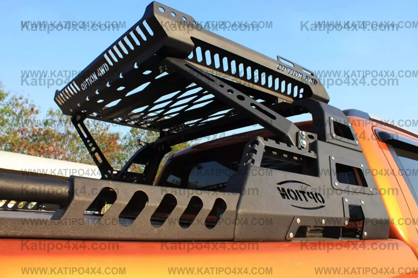 NISSAN NAVARA NP300 & MERCEDES SPORTS BAR V.1 & RACK ( 2015-2023 )