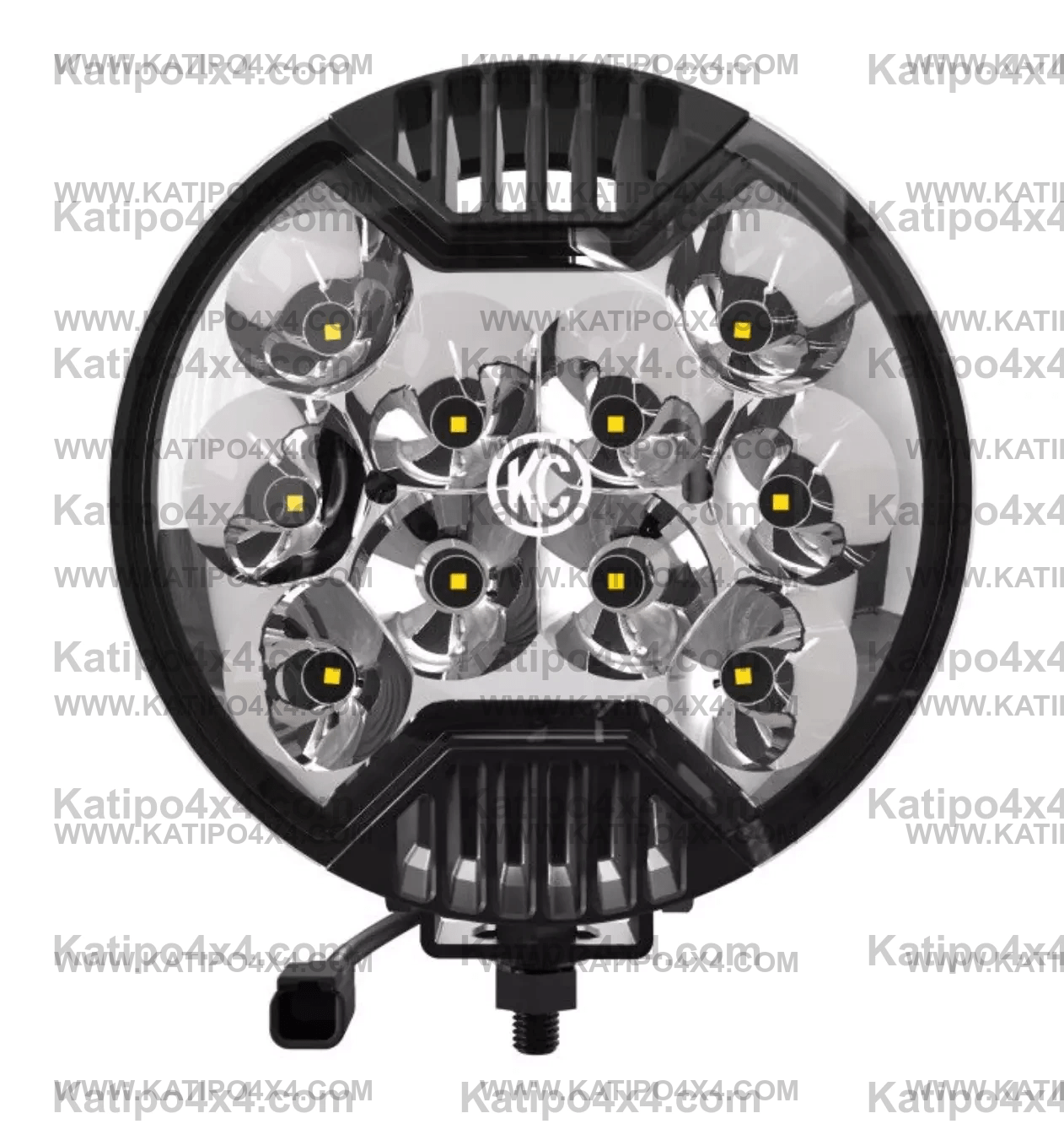 KC - 6" SlimLite LED - 2-Light System - 50W Spot Beam